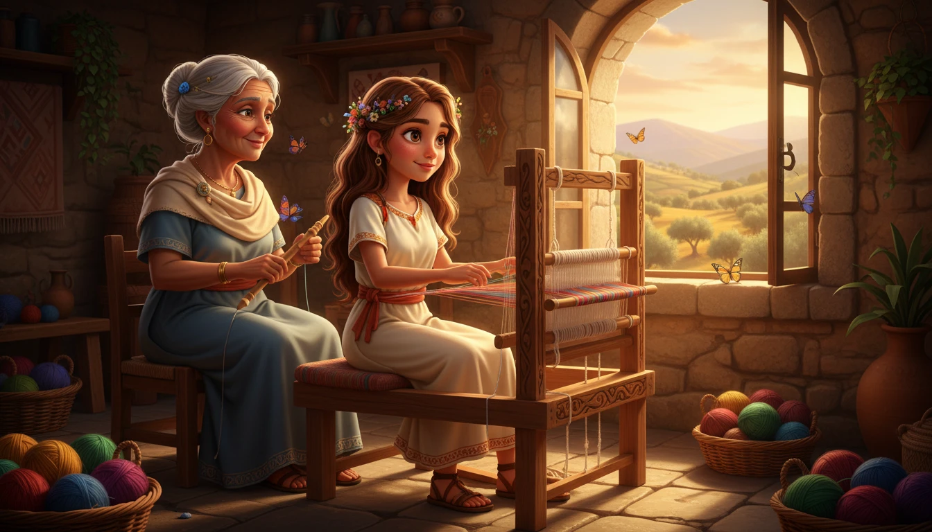 The Girl Who Loved to Weave