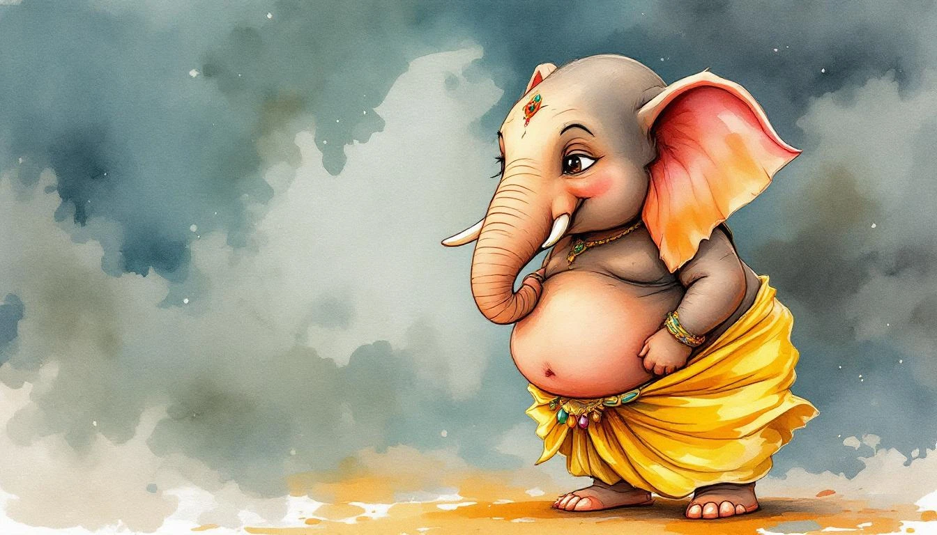 Ganesha's Growing Anger