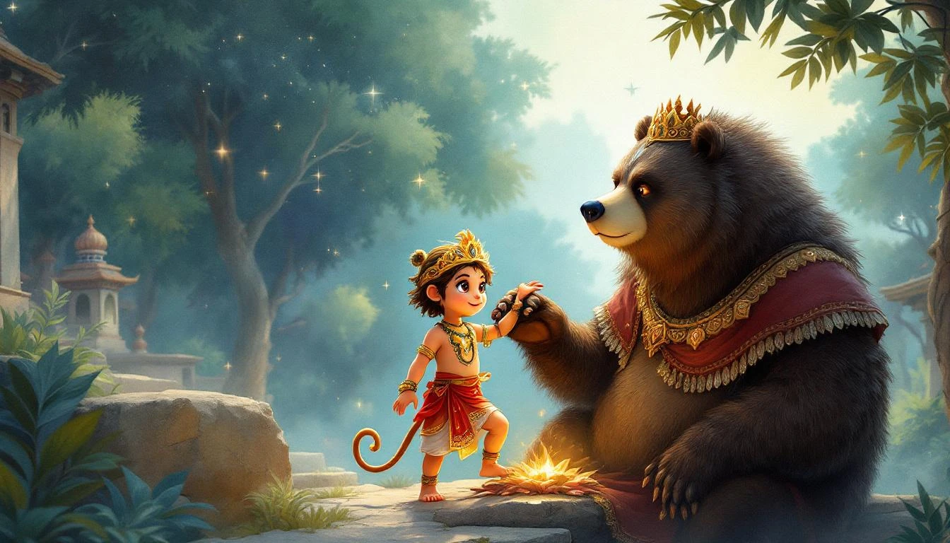 Hanuman Steps Forward