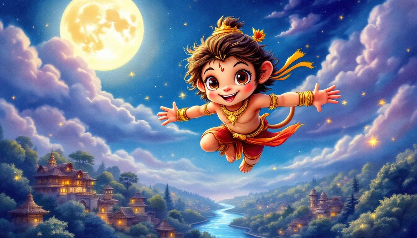 Flying Through the Night Sky