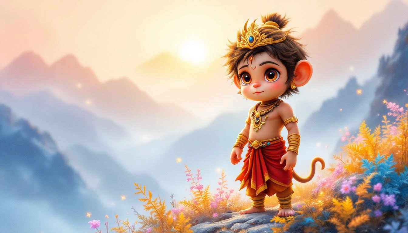 The Glowing Mountain