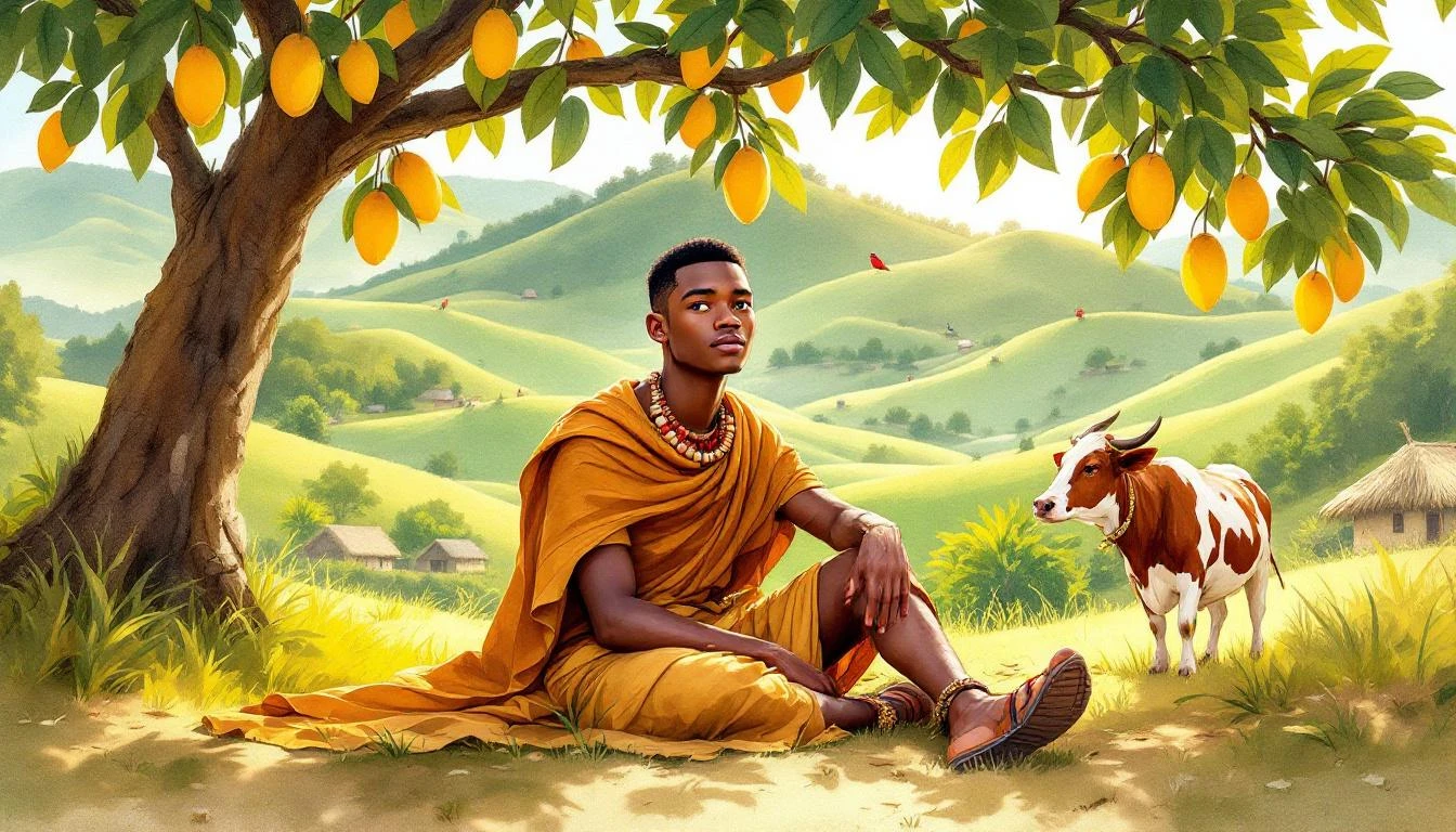 Kintu and His Beloved Cow