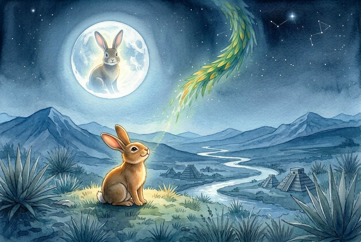 The Rabbit in the Moon