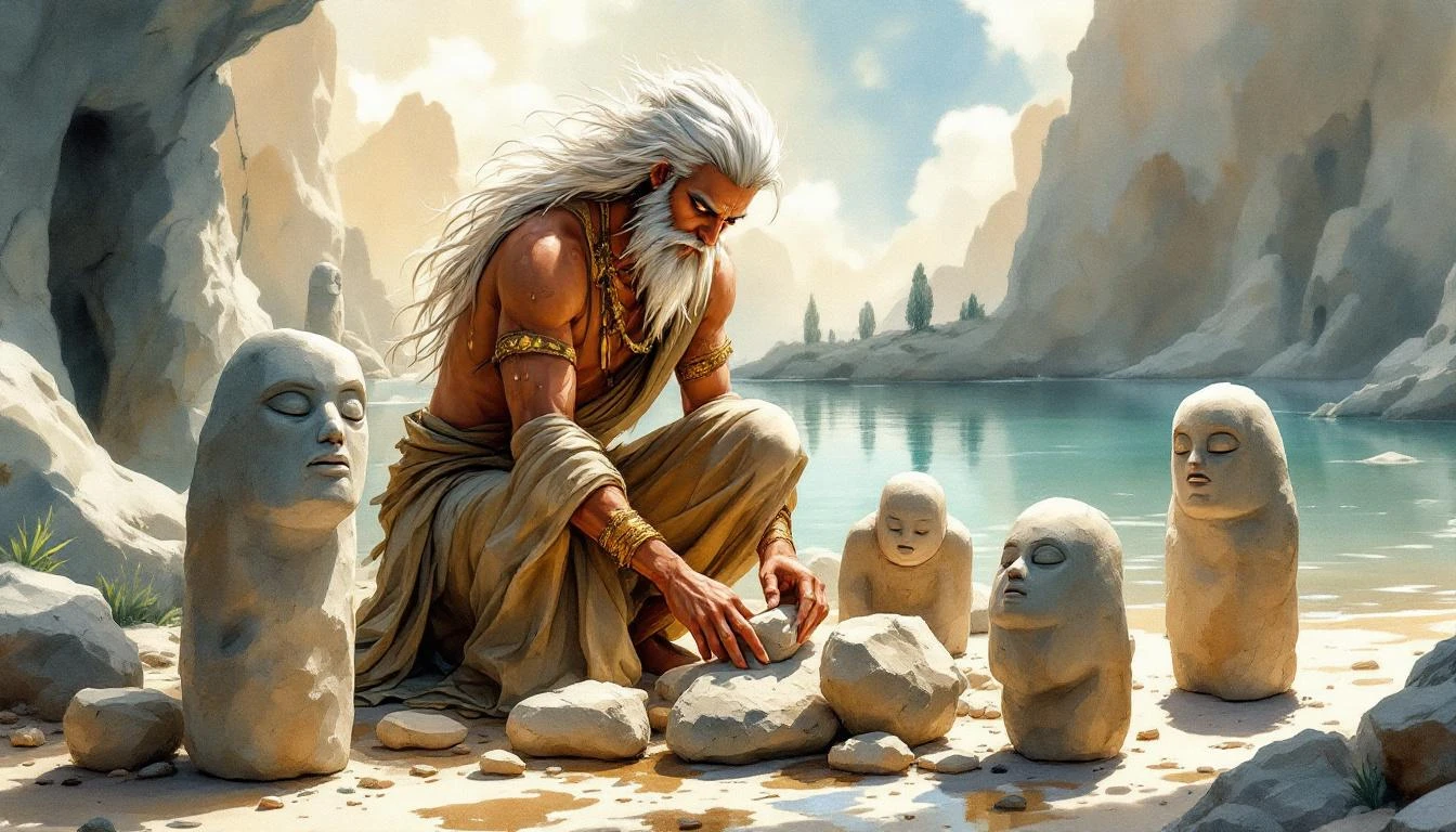 Shaping People from Stone